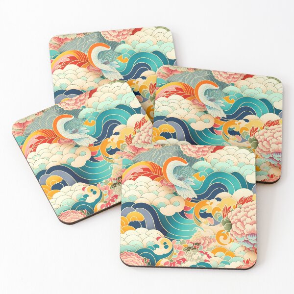 Item preview, Japanese Floral Art 6 designed and sold by ArtisticJelly.