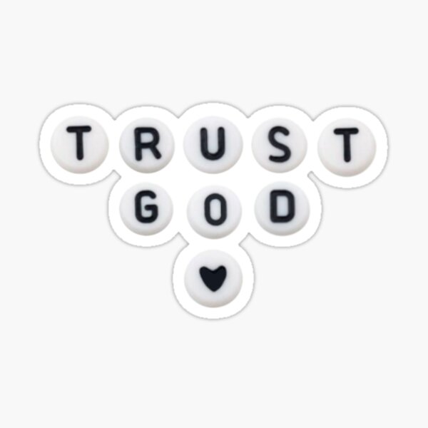 Item preview, Trust God designed and sold by sabamoa.