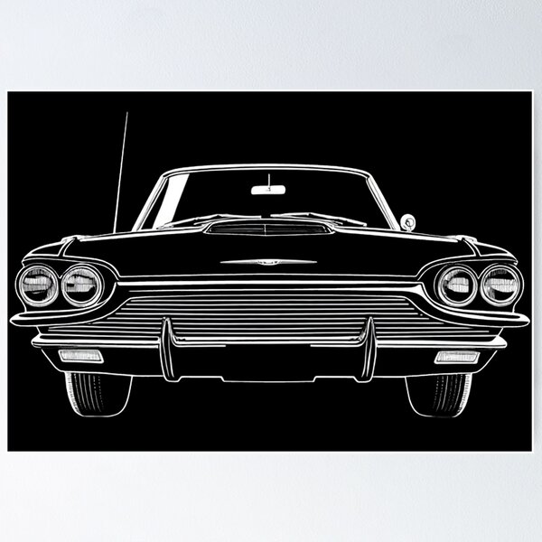 Item preview, 1964 Thunderbird Front Grille  designed and sold by TheArtOfCar.
