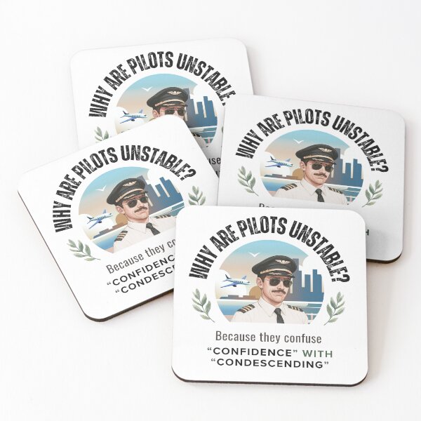 Item preview, Funny Pilot shirt sticker mug confident condescending gift designed and sold by SharpDigiDesign.