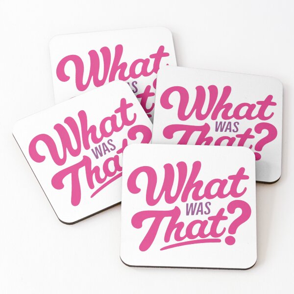 Item preview, what was that, pop music sticker, t-shirt designed and sold by Bits & Bops Boutique.