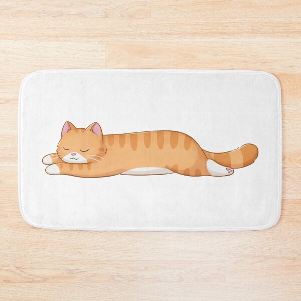Item preview, Sleeping Orange Cat designed and sold by Meowrye.