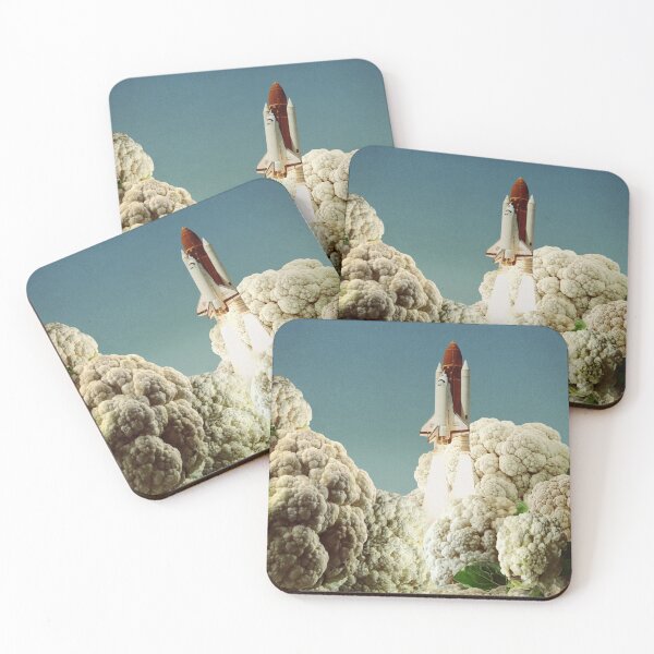 Item preview, Houston we have cauliflower - Rocket take off designed and sold by Vertigo Artography.