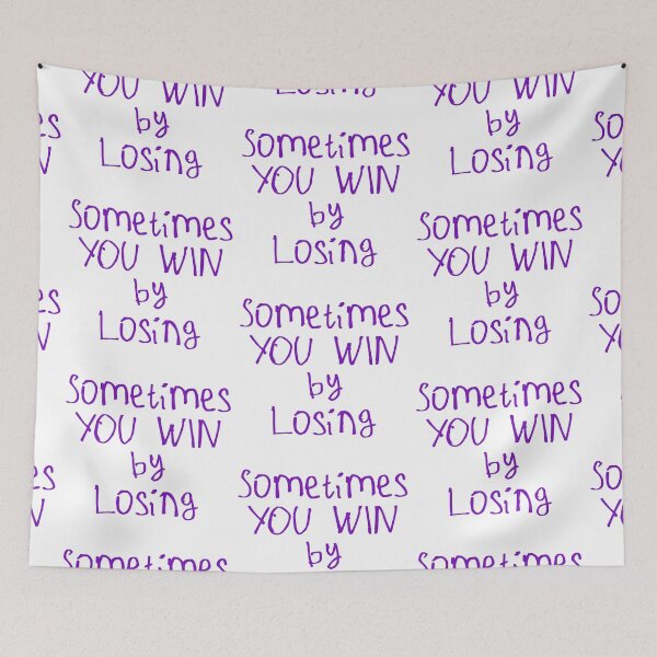 Item preview, Sometimes You Win By Losing designed and sold by kinpirks.