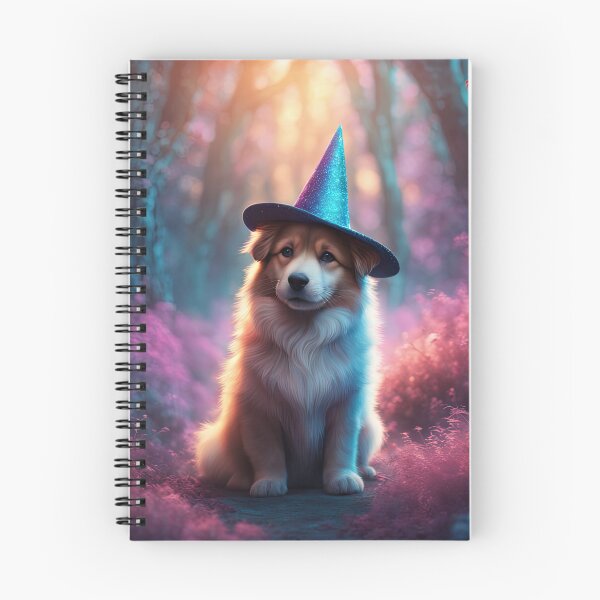 Item preview, Folk Art Puppy Apprentice Wizard designed and sold by Colin Bentham.