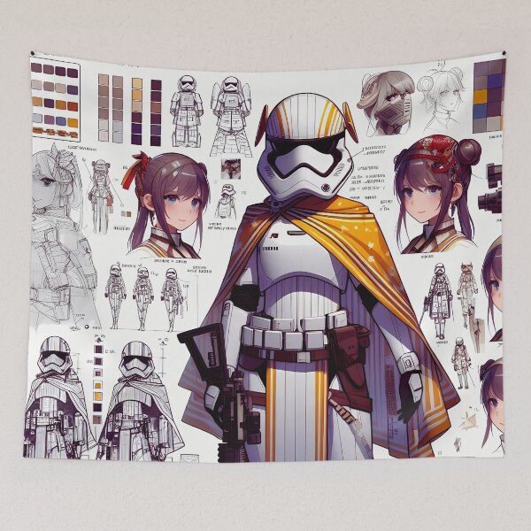 Item preview, Ren, The Force, Design Notes of New Hero | Catsie Cat designed and sold by yelkenb.