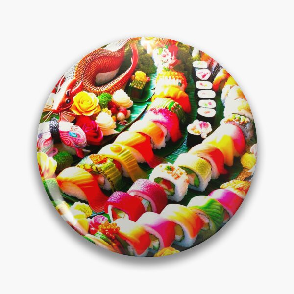 Item preview, Gourmet Sushi Art: A Visual and Culinary Masterpiece designed and sold by Fantabulous.