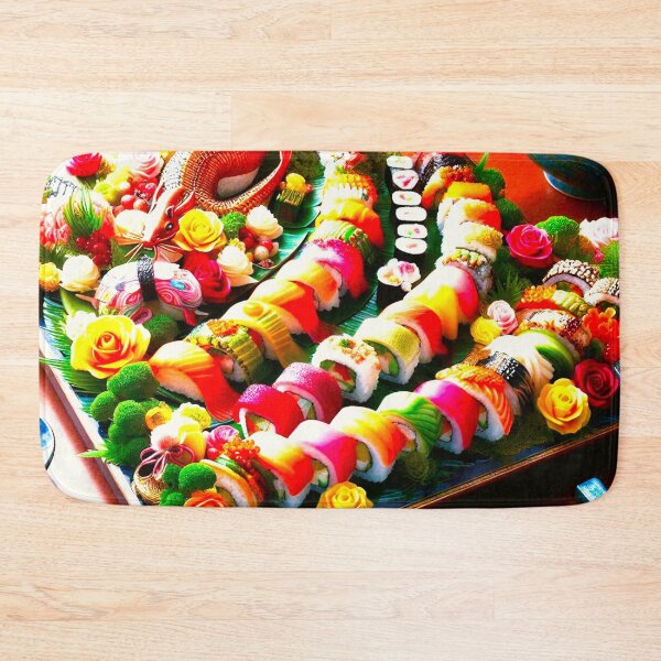 Item preview, Gourmet Sushi Art: A Visual and Culinary Masterpiece designed and sold by Fantabulous.