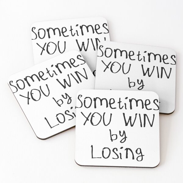 Item preview, Sometimes You Win By Losing designed and sold by kinpirks.