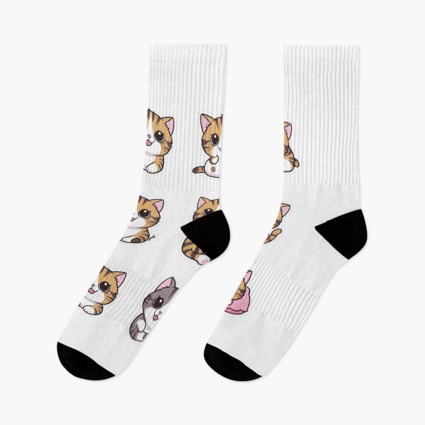 Item preview, Kawaii Cat Squad: Adorable Kitty Sticker Collection designed and sold by MOTAS FASHION .