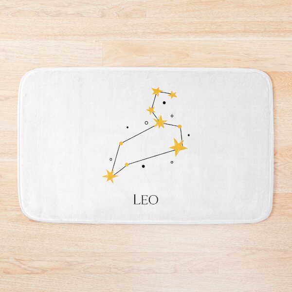 Item preview, Leo Zodiac Sign, Constellation, Cute Stars Print designed and sold by AnnaVioletStore.