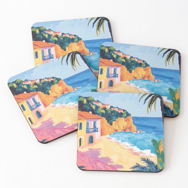 Item preview, Seaside Vista – House Overlooking the Ocean designed and sold by daila70.
