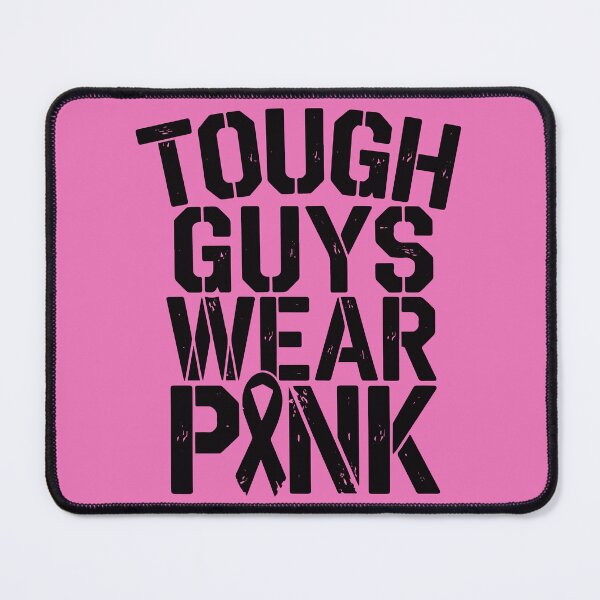 Item preview, Tough Guys Wear Pink Breast Cancer Awareness Men Boys designed and sold by clothesy7.