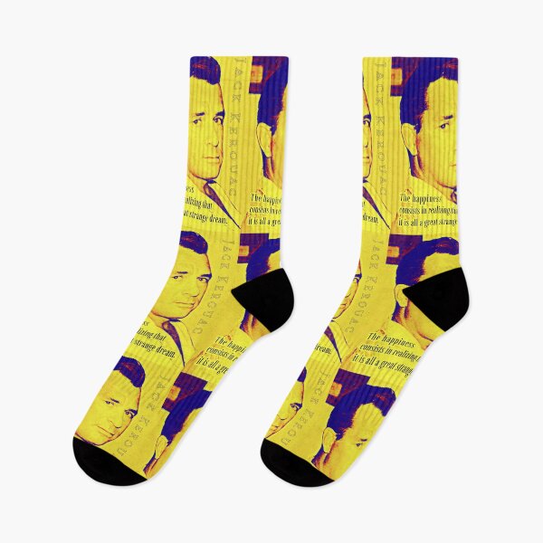 Item preview, Jack Kerouac quote: The happiness consists in realizing that it is all a great strange dream. designed and sold by artbleed.