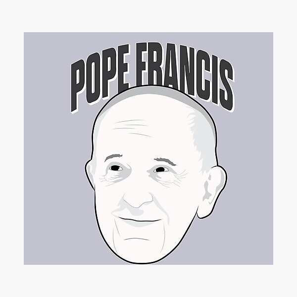 Item preview, Pope Francis designed and sold by pineconebutter.