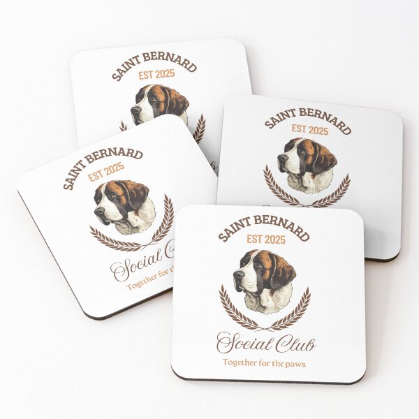Item preview, The saint Bernard social club designed and sold by Fateh-Kro ⭐⭐⭐⭐⭐.