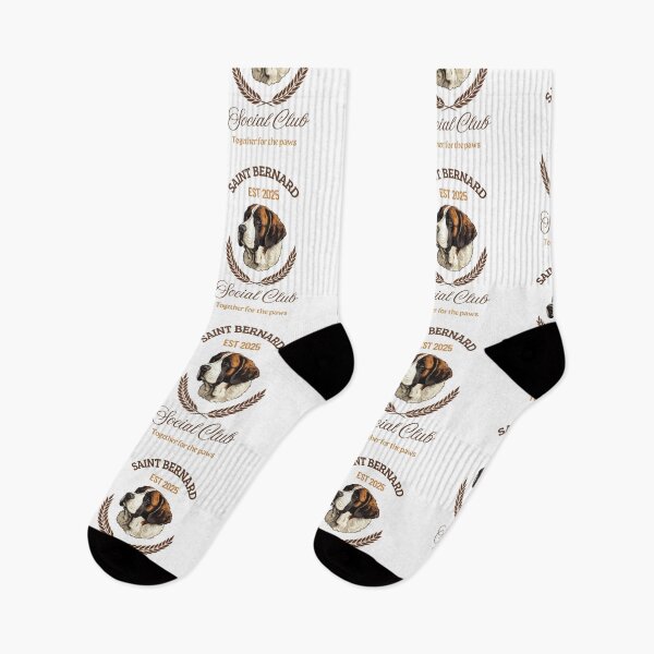 Item preview, The saint Bernard social club designed and sold by Fateh-Kro ⭐⭐⭐⭐⭐.
