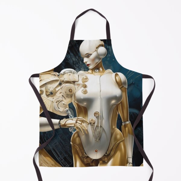 Item preview, Robot Love Art Illustrations from the 1800s | #32 designed and sold by NickWhittleArt.