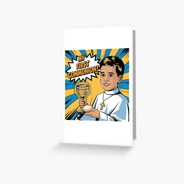Item preview, Boy’s First Communion designed and sold by ColorSplashCreations.