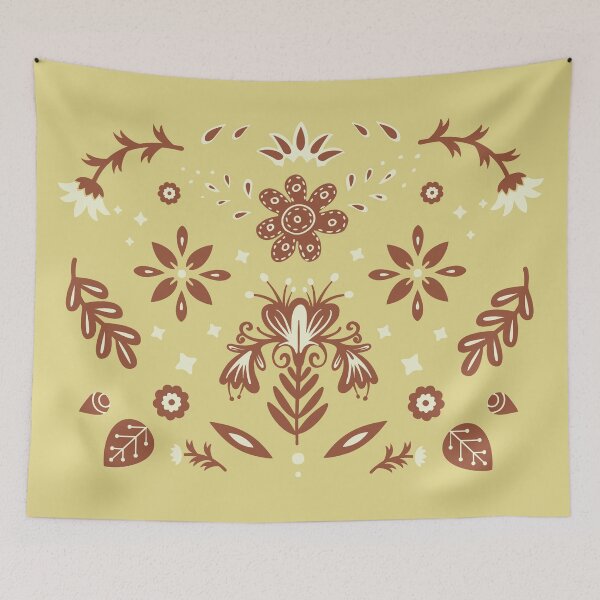 Item preview, Scandinavian Summer Print designed and sold by InkWormShop.