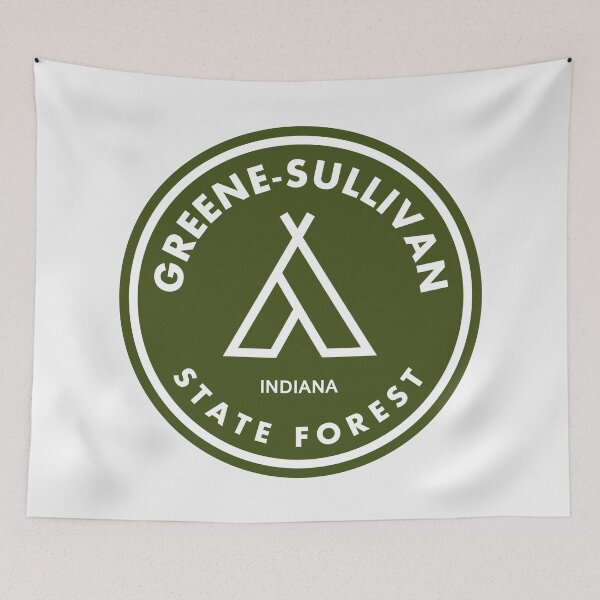 Item preview, Greene-Sullivan State Forest Indiana Tent designed and sold by bivenart.
