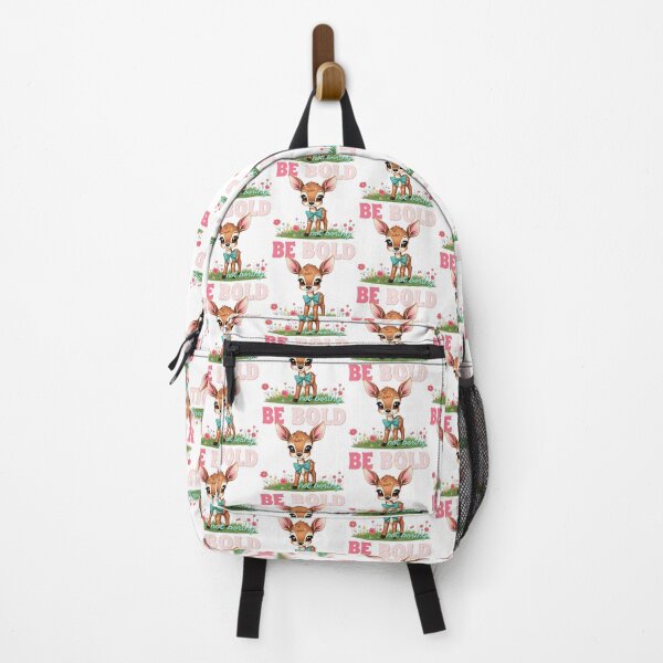 Item preview, Be Bold Not Boring – Retro Baby Deer Illustration Art designed and sold by My-Hoodies.