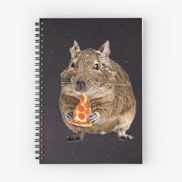 Item preview, Degu loves eating pizza designed and sold by k3rstman1.