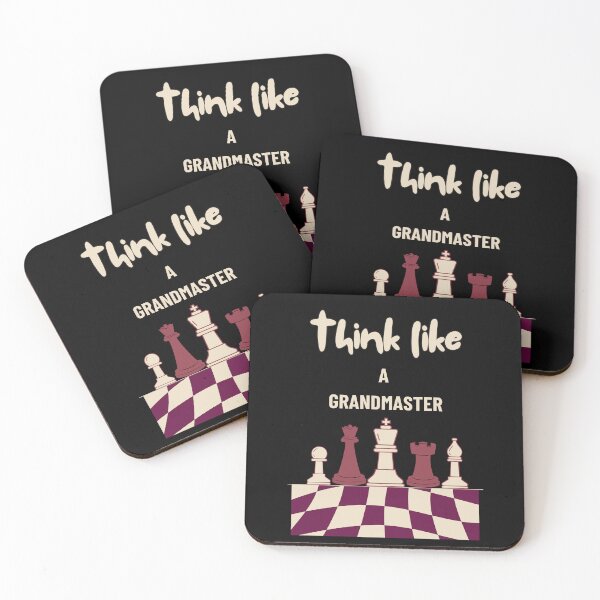 Item preview, Think Like a GRANDMASTER – Bold Chessboard Mindset designed and sold by THKR-Co.