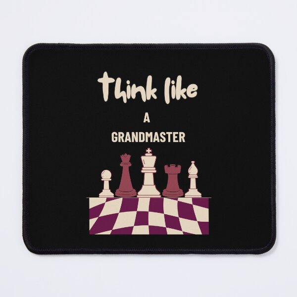 Item preview, Think Like a GRANDMASTER – Bold Chessboard Mindset designed and sold by THKR-Co.