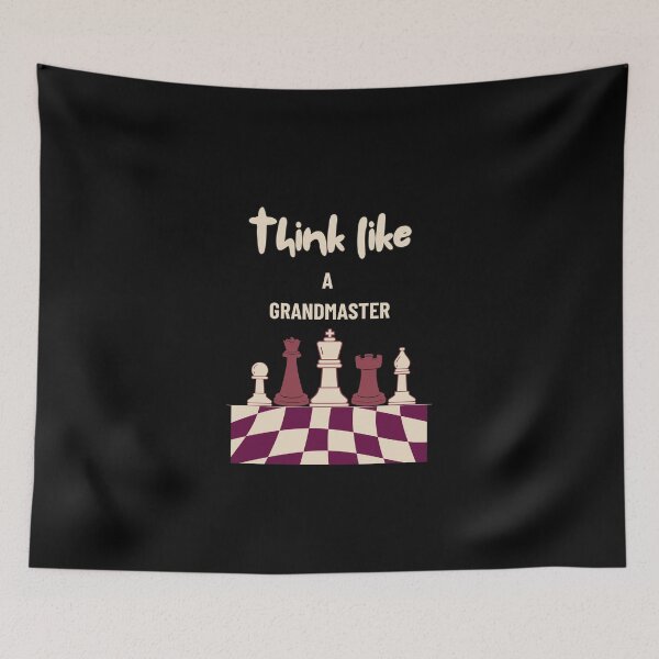 Item preview, Think Like a GRANDMASTER – Bold Chessboard Mindset designed and sold by THKR-Co.