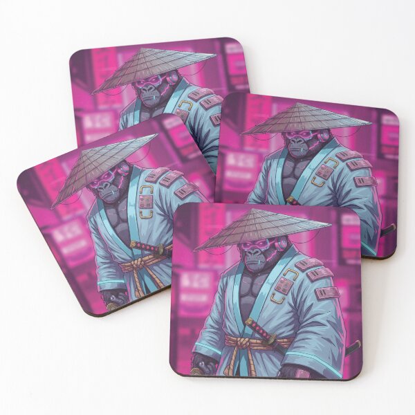 Item preview, Cyberpunk Ronin: Neon Gorilla Samurai designed and sold by -DEEWOLF-.