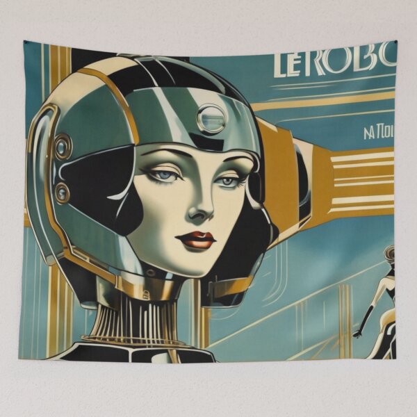 Item preview, Robot Love Art Illustrations from the 1800s | #37 designed and sold by NickWhittleArt.