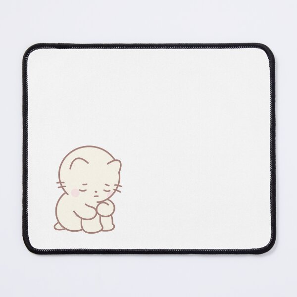 Item preview, Sad Cat Depression Relatable Cute Kawaii designed and sold by strawberrycups.