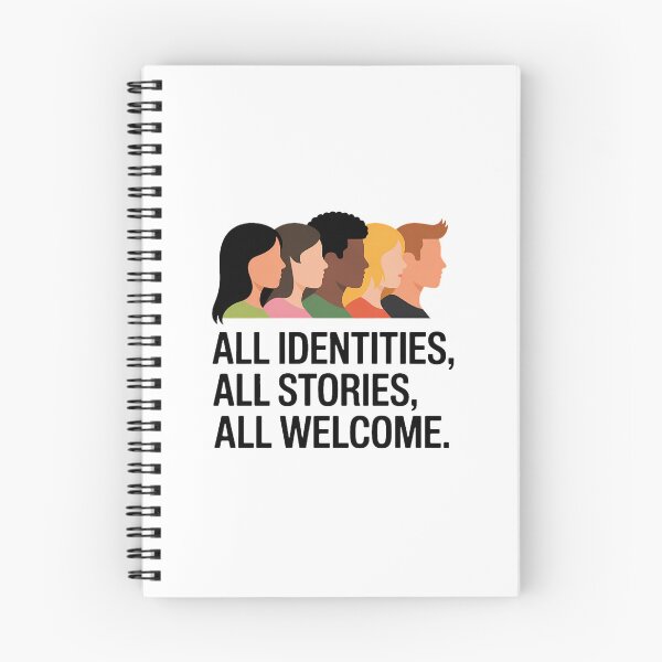 Item preview, All Identities, All Stories, All Welcome – Inclusive Pride Statement Design designed and sold by ThatBBStore.