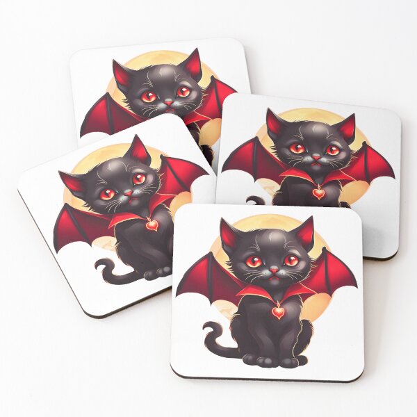 Item preview, Vampire cat. designed and sold by NextDoorToMe.