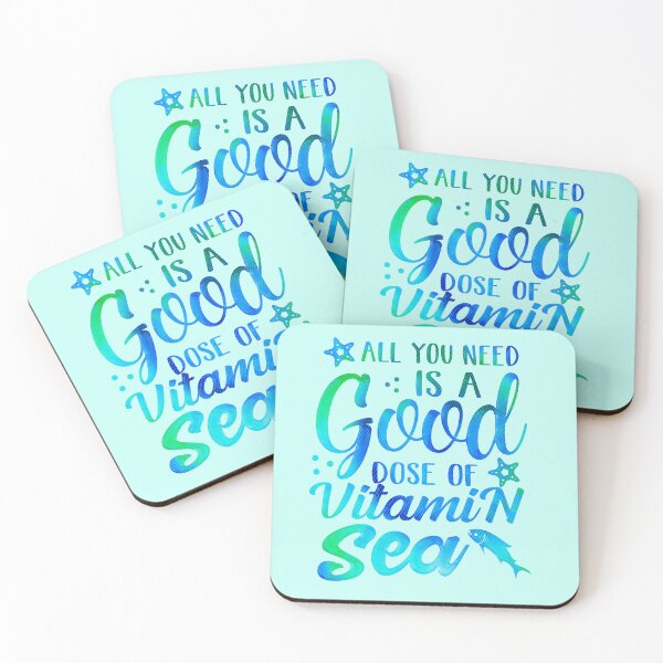 Item preview, All You Need Is A Good Dose of Vitamin Sea designed and sold by CristalleLisa.