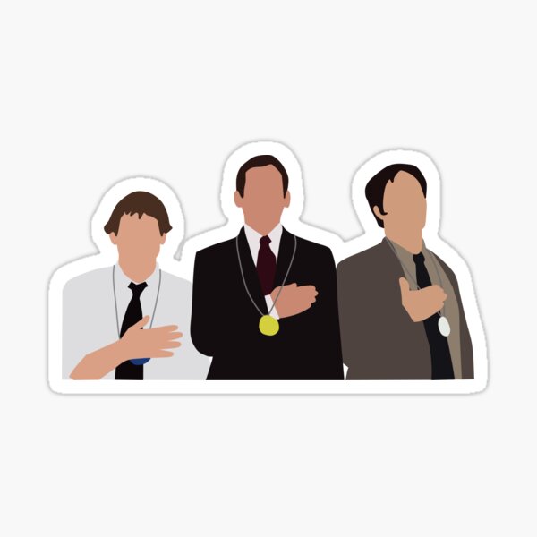 Item preview, Jim, Michael, Dwight designed and sold by floradoesstuff.