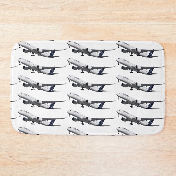 Item preview, Luft Airlines A350 Plane Abstract Illustration designed and sold by AddiK-Art.