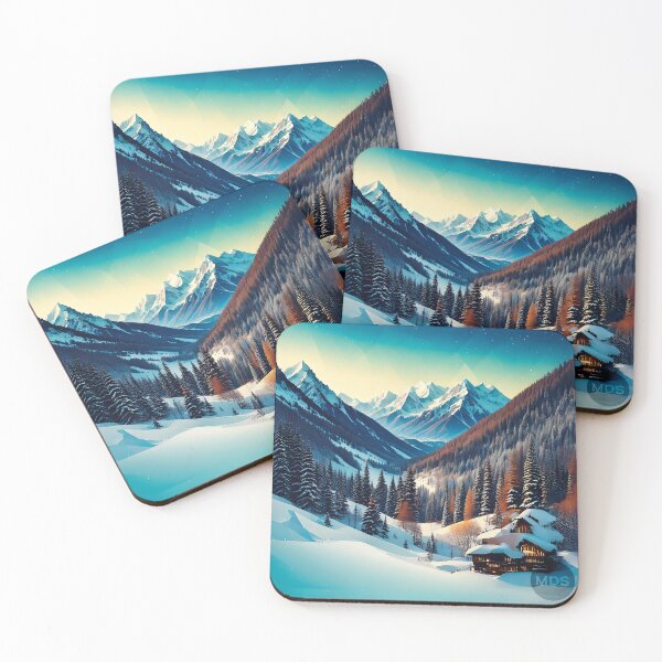 Item preview, Mountain Chalet designed and sold by Midnight Daze Studio.