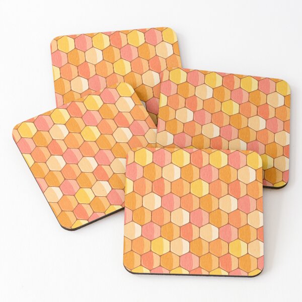 Item preview, Honey comb pattern with textured surface. designed and sold by claireseyeview.