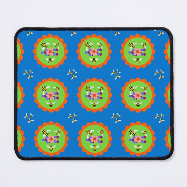 Item preview, Busy bees collect nectar designed and sold by Sibylle Bauer-Schmidt.