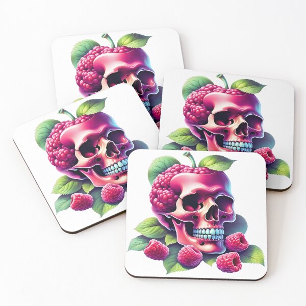 Item preview, Skullific Raspberry designed and sold by Tragedyshop.