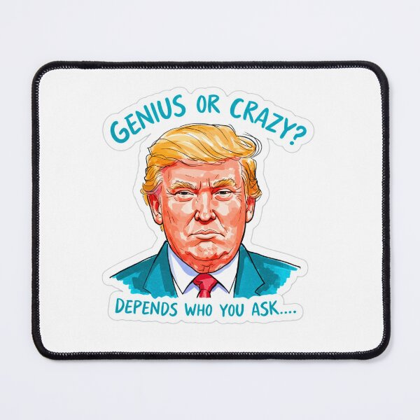 Item preview, Genius or Crazy? designed and sold by Polyverse.