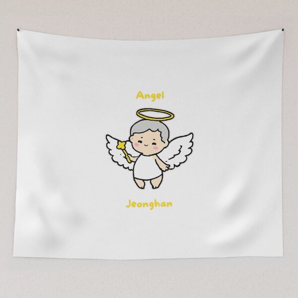 Item preview, SEVENTEEN JEONGHAN ANGEL designed and sold by cutiecatto17.