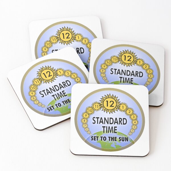 Item preview, “Standard Time: Set to the Sun” Earth Diagram designed and sold by Save Standard Time.