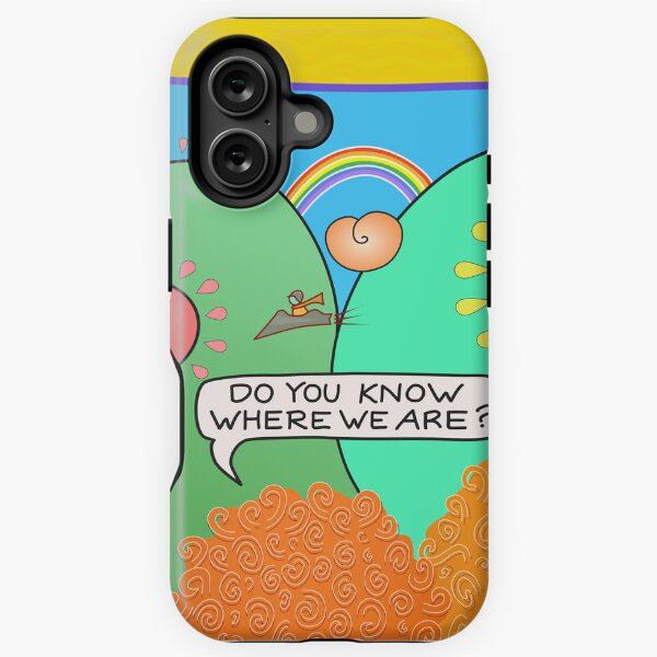 Where We Are iPhone Tough Case