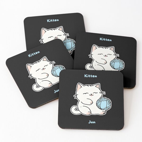 Item preview, SEVENTEEN JUN KITTEN ART designed and sold by cutiecatto17.