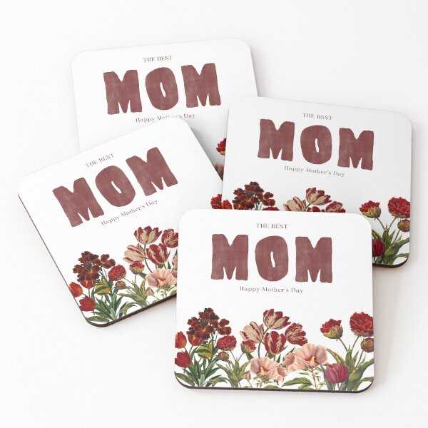 Item preview, The best Mom Many Flowers Happy Mothers Day designed and sold by OVERSAI.