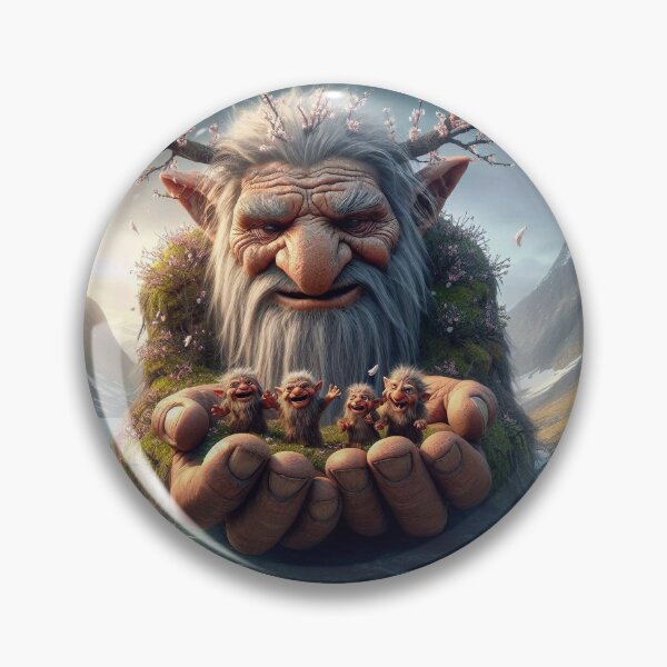 Item preview, Guardian of Spring: The Troll Family. designed and sold by Rikr65-TrollArt.