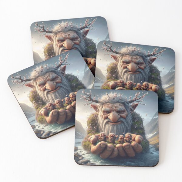 Item preview, Guardian of Spring: The Troll Family. designed and sold by Rikr65-TrollArt.